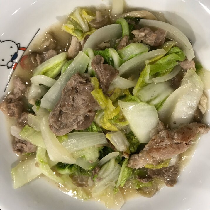 豚こま 中華丼